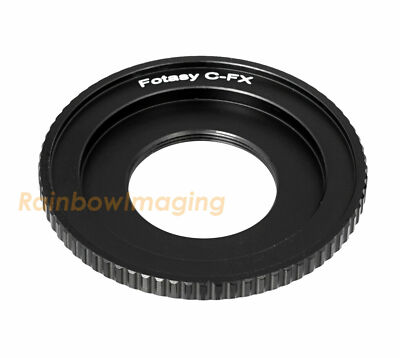 16mm C-Mount Cine Movie lens to  Fuji X-Pro2 X-E4 X-E2 X-E3 XT5 X-T4 XT3 Adapter