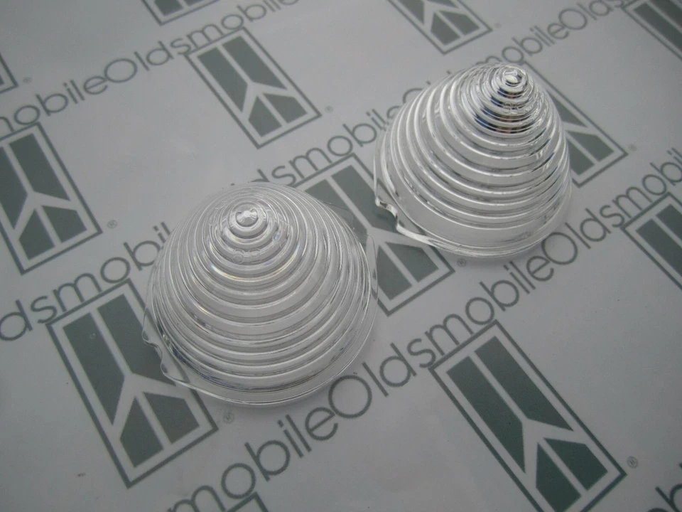 Линзы для передних парковочных фонарей 1959 Oldsmobile 88 98 Super 88 Fiesta. Новая пара - Изображение 2 из 4