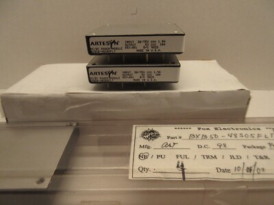 ARTESYN BXB50-48S05FLT, 50 WATT  DC/DC POWER MODULE, NEW IN RAIL