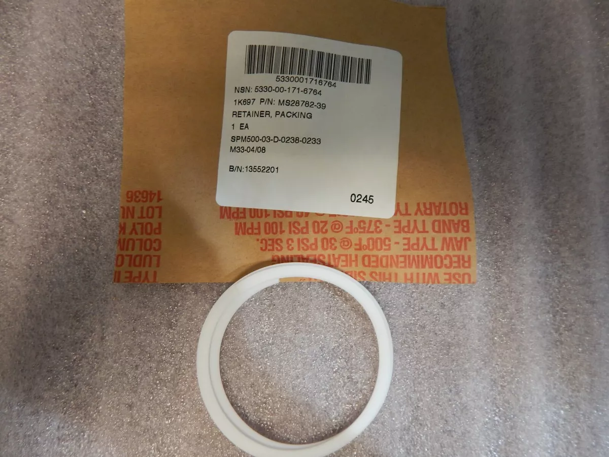 MILITARY STANDARDS - RETAINER PACKING - PN# MS28782-39 | eBay