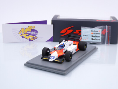 Spark S8803 # Alfa Romeo 183T F1 Nr.23 6th Monaco GP 1983 '' Mauro Baldi '' 1:43