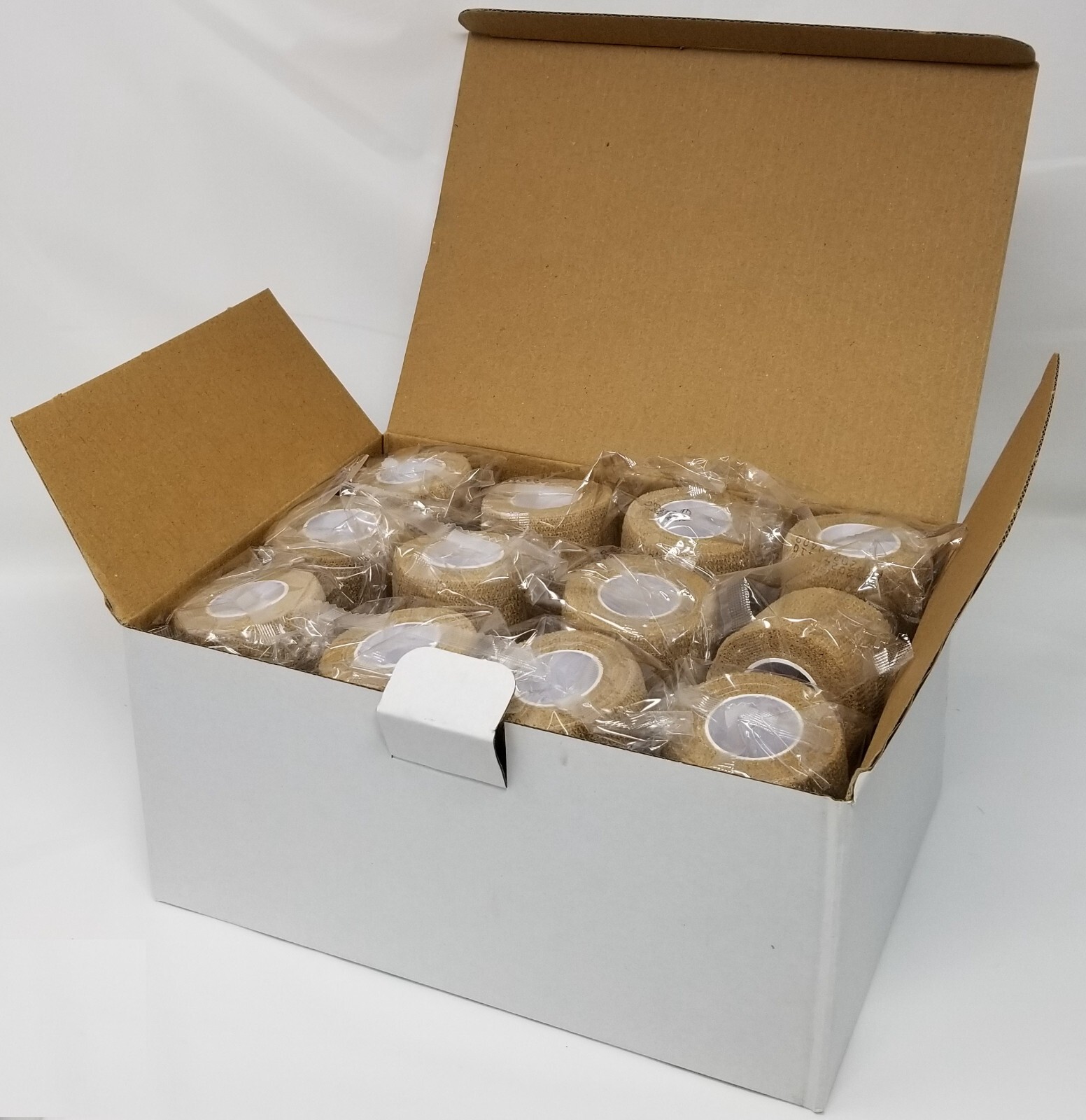 12-Rolls Self Adhesive Bandage Wrap, Vet Tape, Medical Tape (2 In x 5 Yds)