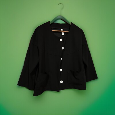 Bottega Blazer in schwarz, Größe M