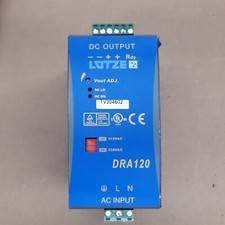 LUTZE DRA120-24FPB 115/230VAC POWER SUPPLY For Parts