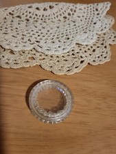 Vintage Clear Plastic Babys First Curl Keepsake/Locket