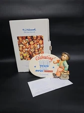 Hummel MERRY WANDERER Celebrating 100 Years  AAFES  Plaque  187A w/Box