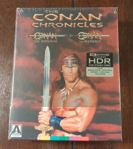 THE CONAN CHRONICLES 4K UHD ARROW OUT OF PRINT NEW SEALED - Picture 1 of 5