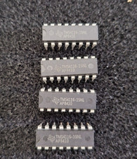 Gebraucht und getestet 4 x TMS4116-15NL TI 41...