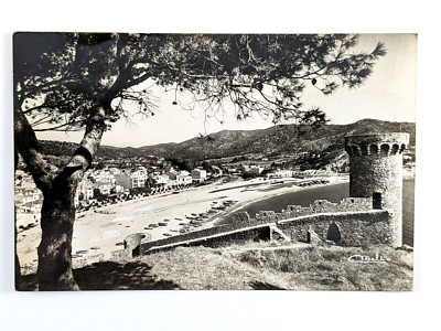 Vintage Postcard RPPC Torre D'en Joanas Tossa De Mar Costa Brava Spain 1950s