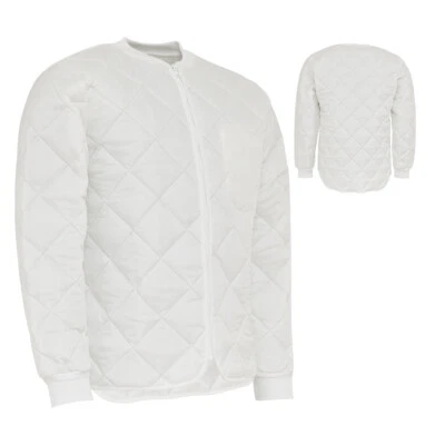 ELKA Rainwear Thermojacke Lux Weiss Weste Arbeitsjacke Arbeitskleidung Thermo