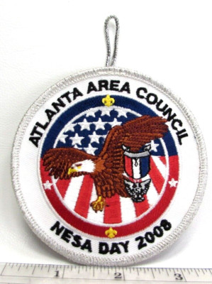 Vintage 2008 Atlanta GA Area Council NESA Day Patch Boy Scouts of America BSA B