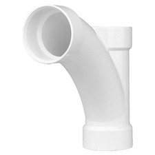 Charlotte Pipe PVC005011000 Schedule 40 PVC Long Turn Wye 3 Hub Dia. in.