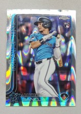 2025 Topps Chrome - Javier Sanoja #76 RayWave Refractor (RC)