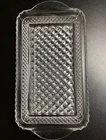 New ListingVintage 10 In Anchor Hocking Wexford Glass Crystal Relish Tray