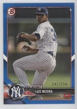 2018 Bowman Draft Blue 141/150 Luis Medina #BD-17 0f21