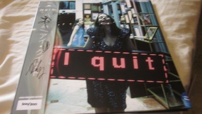 Haim I Quit LP Vinyl Signed Assai Obi Edition Light Blue AUTOGRAPHED Unplayed