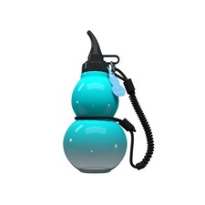 Chinese style gourd water cup,28ounce Sports Water Bottle,Black Myth role-pla...