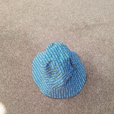 Greggs x Primark Unisex OSFM Limited Edition Blue & Black Reversible Bucket Hat