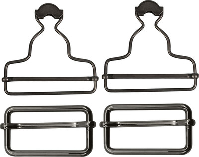 Klammer Schnallen Latzhose Clips mit Rechteckige Schnalle für Strapshalter und