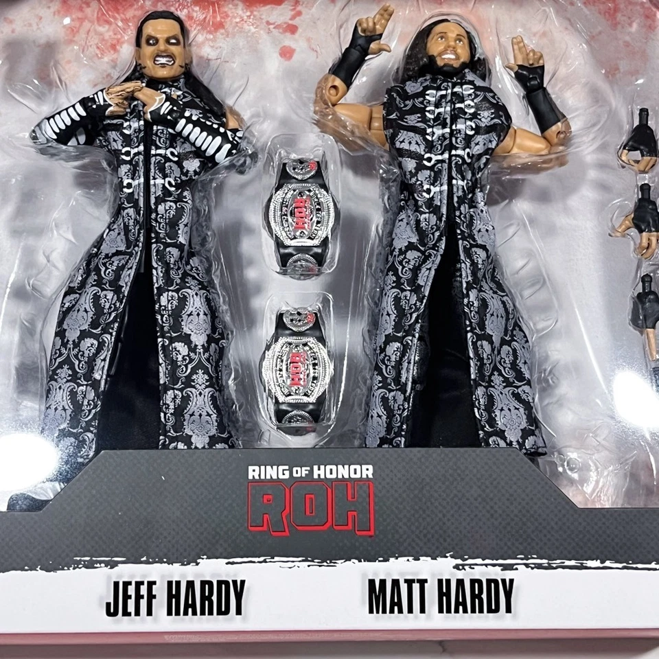 ROH Ring of Honor HARDY BOYZ Figure 1/3000 Jazwares Vault Exclusive AEW WWE WWF - Image 3 of 4
