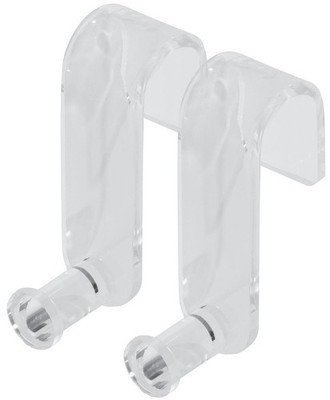 sigel Flipchart-Haken für ''meet up'' Boards aus Acryl transparent 2 Stück