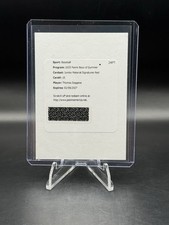 2025 Boys Of Summer Thomas Saggese RC Jumbo Material Auto Red Cardinals-redempti