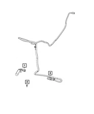 Genuine Mopar Engine Block Heater Cord 68409910AB