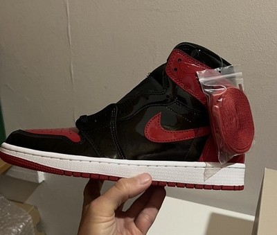 Nike Air Jordan 1 Retro High OG Patent Bred EU 42, US 8.5