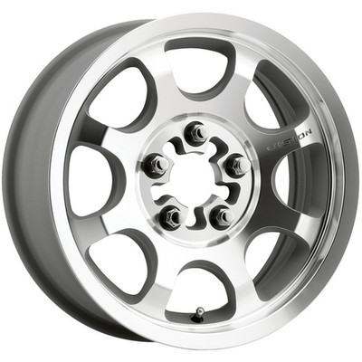 VISION 351 Flow ATV 5 Rim 15X10 5X114.3 Offset 0 Machined (Quantity of 4)