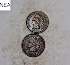 1897+1899 Indian Head Cent Set/Lot ~ Almost Uncirculated AU ~ 2 Coins ~ ZIL71