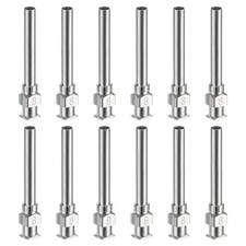 12Pcs 8G 1 Inch Blunt Tip Dispensing Needle for Refilling Liquid Inks