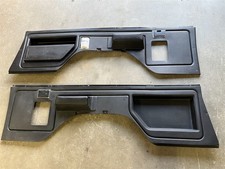 1980-1991 Ford Bronco Rear Interior Trim Panels Pair Black Oem Ash Tray Quarter
