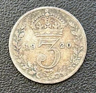 1920 George V Threepence — photo from another recent sale