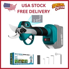 Cordless Electric Pruning Shears for Makita 18V Battery, Brushless Portable Prun