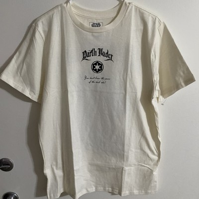  Star Wars - The Power of the Dark Side Vader -Medium- Tshirt Ivory Rare 