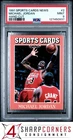 1991 ALLAN KAYE'S SPORTS CARDS NEWS MAGAZINE HAND CUT #2 MICHAEL JORDAN PSA 9