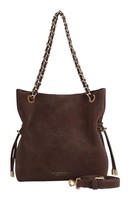 Seidenfelt Manufaktur Rena Handbag Handtasche Tasche Dark Brown Dunkelbraun Neu