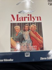 How to Marry a Millionaire Laserdisc MARILYN MONROE LAUREN BACALL GREAT FILM 