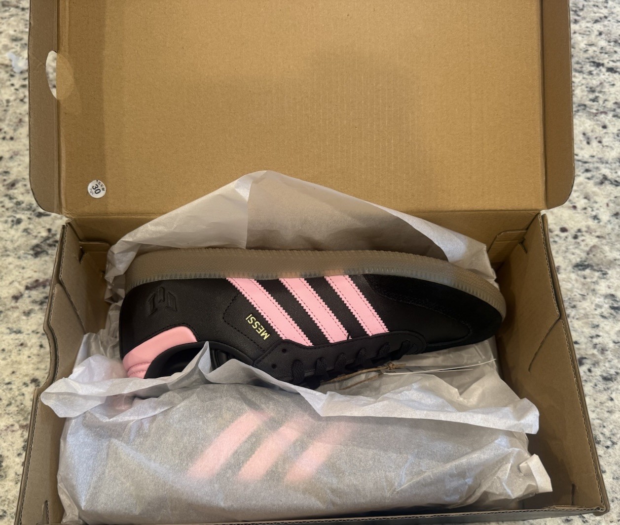 Adidas Samba Lionel Messi x Inter Miami CF - Debossed Limited Edition Size 9 image 3