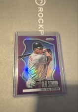 2022 Panini Prizm - Old School Cal Ripken #OS-5 Purple Prizm