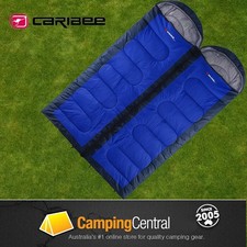 CARIBEE GENESIS DUO +7 C. Twin Double Sleeping Bag 2 Person