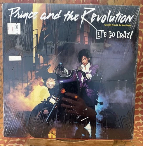 PRINCE & THE REVOLUTION ~ SEALED Let's Go Crazy 12" ~ 1984 Warner Bros Single
