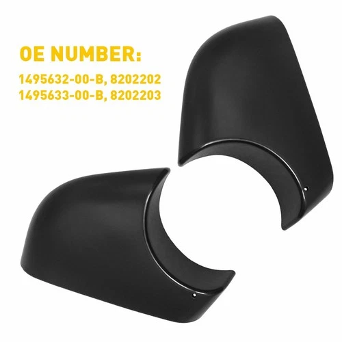 Left Right Side For Tesla Model y Door Wing Mirror Cover Lower Holder Black