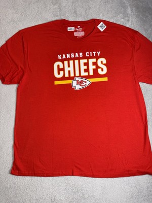 Kansas City Chiefs Shirt Men s 3XL Red Fanatics Logo