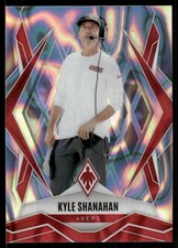 2025 Panini Phoenix Silver Lava #120 Kyle Shanahan - FB