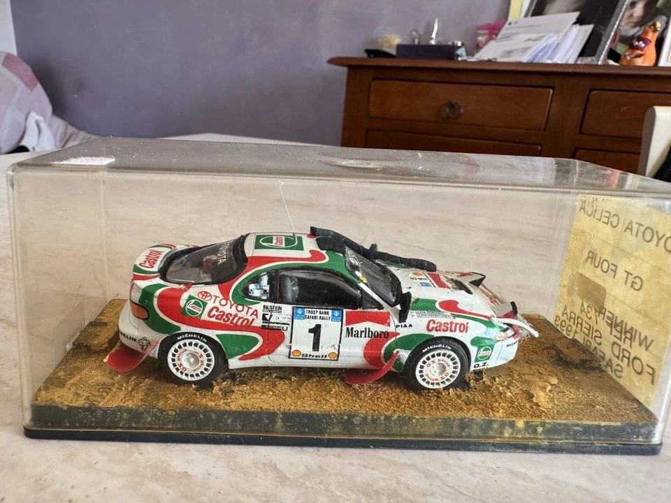 Toyota Celica GT Four Winner Safari 1993 scala 1:43 Verem made in France in box - Immagine 4 di 4