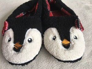 penguin slippers