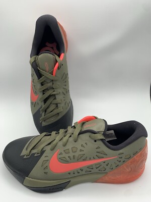 Nike KD Trey 5 Mens Size 9 Green Black Athletic Shoes Sneakers 599261-200 EUC