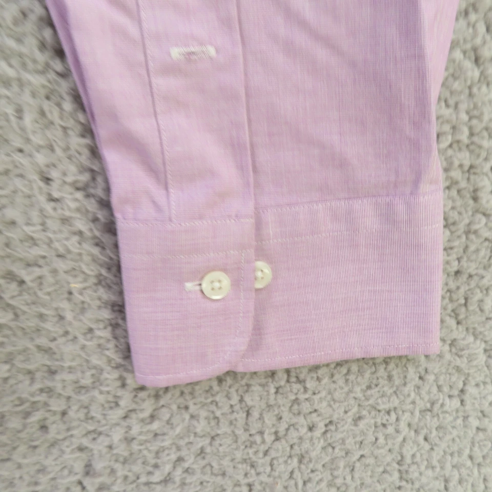 Camisa Lauren Ralph Lauren Para Hombre XL 17 Púrpura Abotonada Manga Larga 34/35 Foto 2 de 4