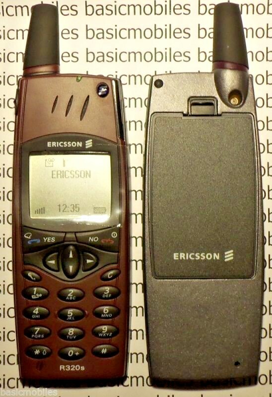 Ericsson R320s Rock Red DUMMY NON WORKING DISPLAY MODEL Mobile Phone